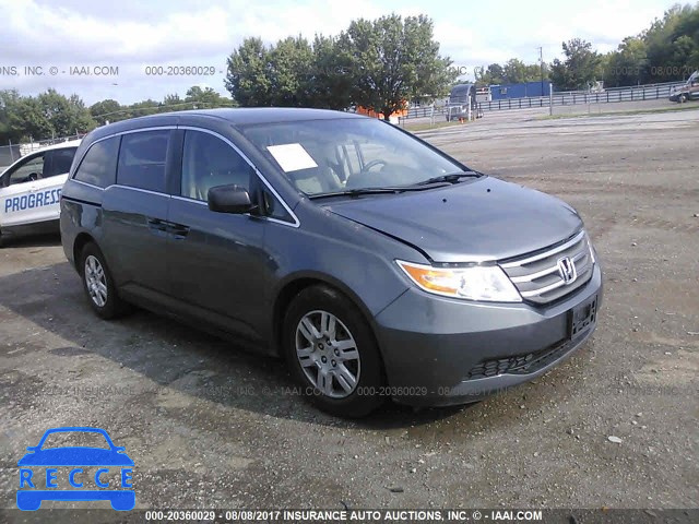 2013 Honda Odyssey LX 5FNRL5H28DB069222 зображення 0