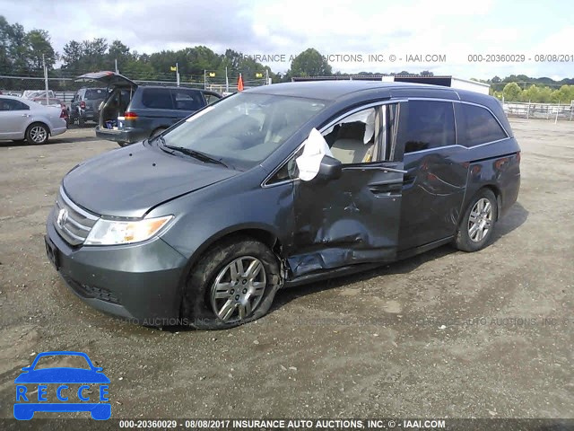 2013 Honda Odyssey LX 5FNRL5H28DB069222 image 1