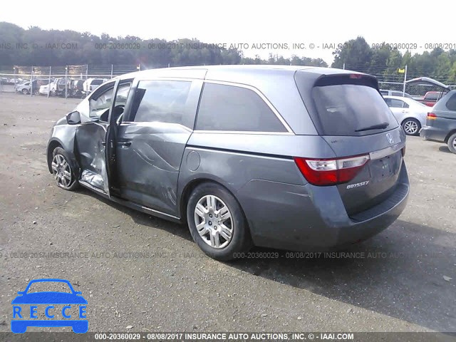 2013 Honda Odyssey LX 5FNRL5H28DB069222 image 2