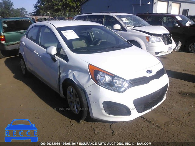 2014 KIA RIO LX KNADM5A34E6414394 зображення 0