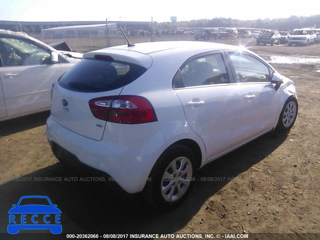 2014 KIA RIO LX KNADM5A34E6414394 зображення 3