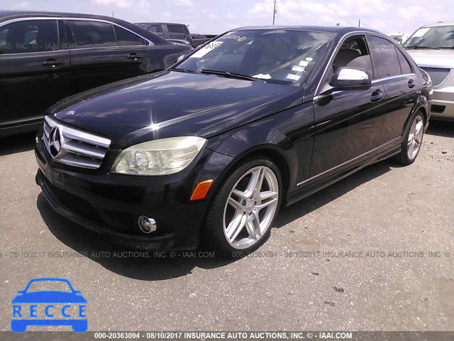 2008 Mercedes-benz C WDDGF56X38F078284 image 1