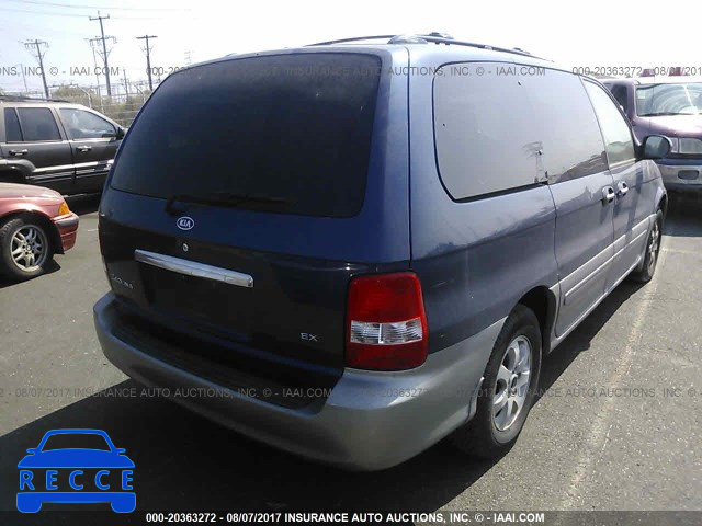 2004 KIA Sedona KNDUP131546513688 image 3