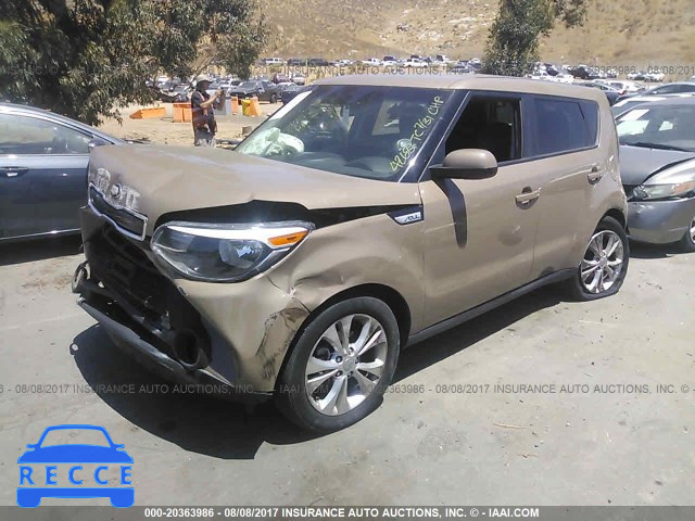 2015 KIA Soul KNDJP3A54F7180241 зображення 1