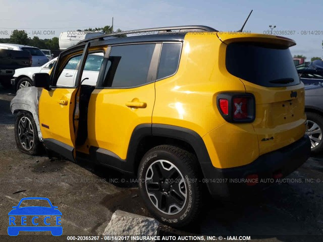 2016 Jeep Renegade TRAILHAWK ZACCJBCT2GPC56611 зображення 2