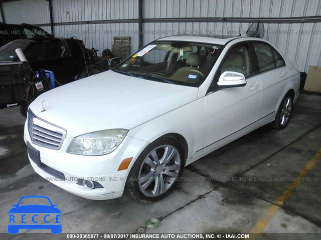 2008 Mercedes-benz C WDDGF54X98R038468 image 1