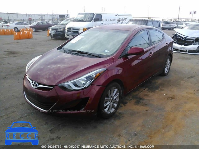 2014 Hyundai Elantra 5NPDH4AE7EH540354 Bild 1