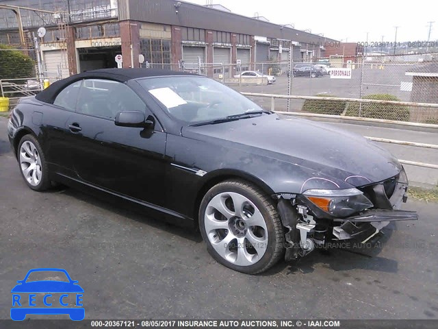 2005 BMW 645 CI AUTOMATICATIC WBAEK73475B326765 image 0