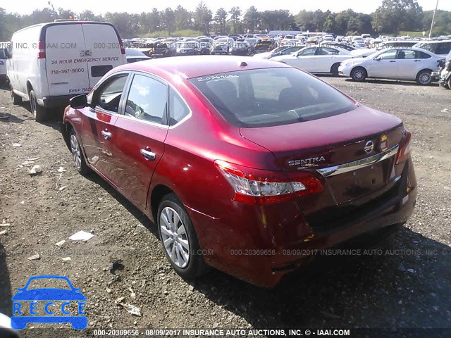 2014 NISSAN SENTRA 3N1AB7AP3EY268009 зображення 2