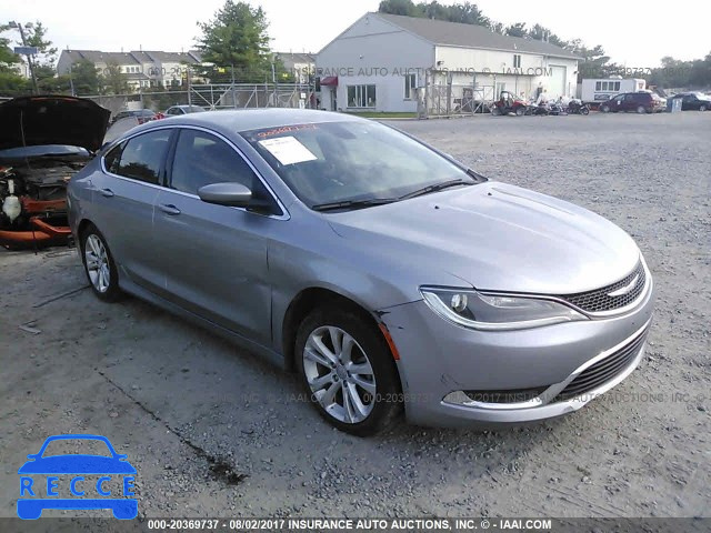 2015 Chrysler 200 1C3CCCAB4FN697114 зображення 0