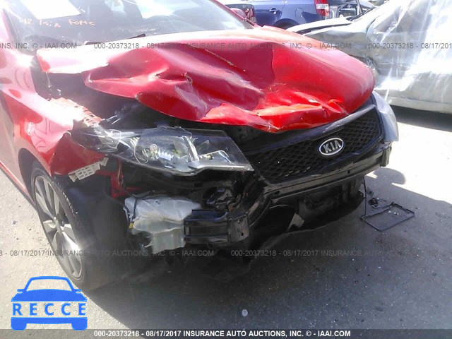 2012 KIA FORTE SX KNAFW6A34C5599624 image 5