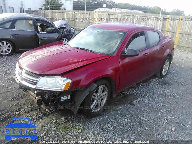 2014 DODGE AVENGER 1C3CDZAG1EN224538 зображення 1