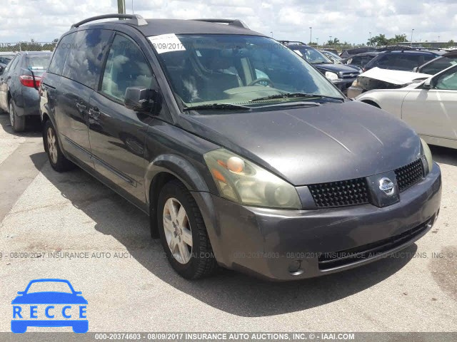 2004 Nissan Quest 5N1BV28U24N344057 image 0