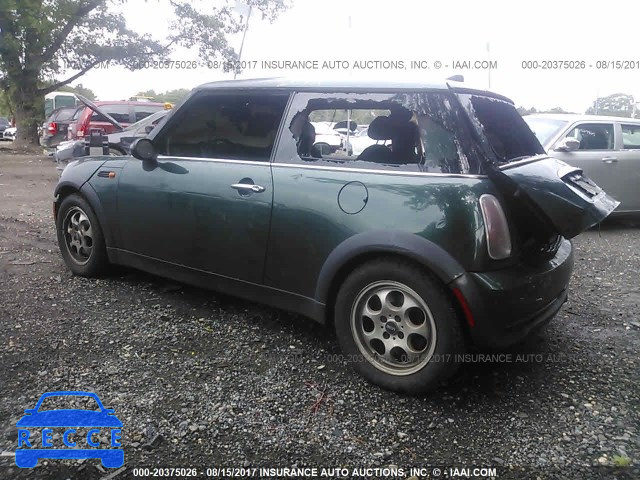 2005 Mini Cooper WMWRC33435TC57500 зображення 2