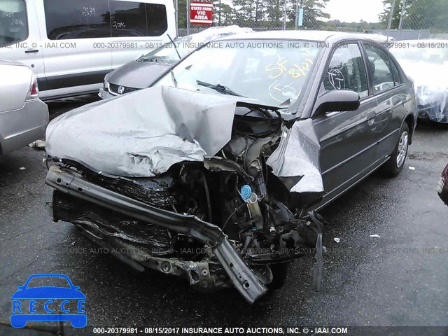 2005 Honda Civic 2HGES16345H500058 image 1