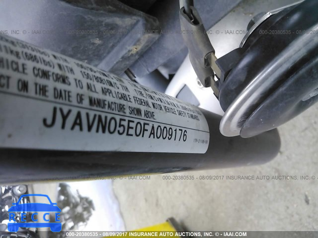 2015 Yamaha XVS950 CU/CUC JYAVN05E0FA009176 image 9