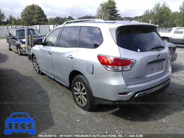 2014 Nissan Pathfinder S/SV/SL/PLATINUM 5N1AR2MN8EC607518 image 2