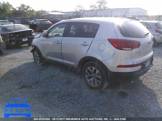 2014 KIA Sportage LX KNDPBCACXE7599510 image 2