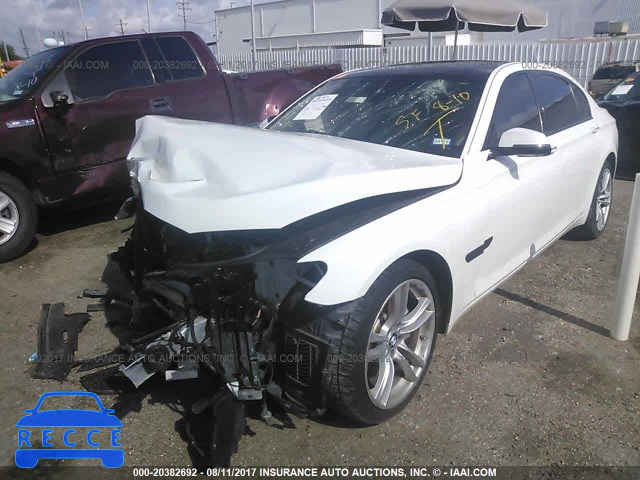 2013 BMW 750 LI WBAYE8C57DDE22355 image 1