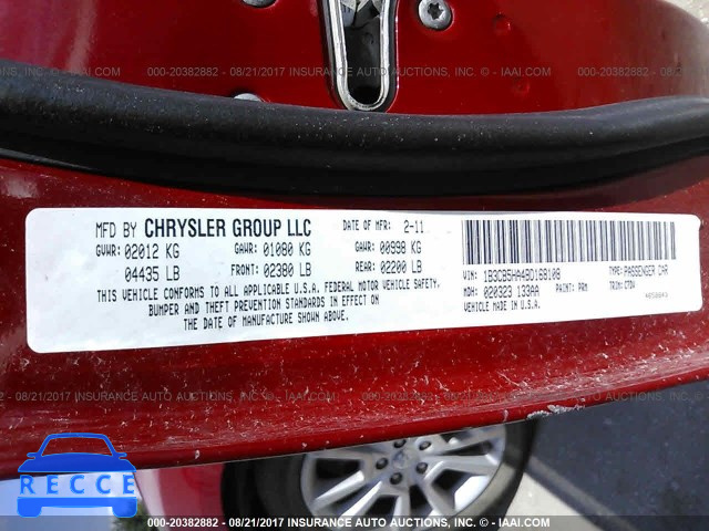 2011 Dodge Caliber 1B3CB5HA4BD168108 image 8