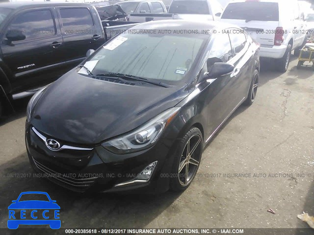 2014 Hyundai Elantra 5NPDH4AE8EH458035 Bild 1