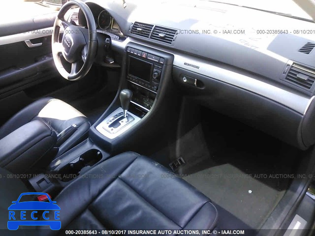 2008 AUDI A4 2.0T QUATTRO WAUDF78E68A167779 image 4