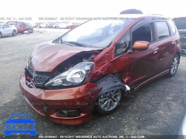 2012 Honda FIT JHMGE8H54CC012913 image 1