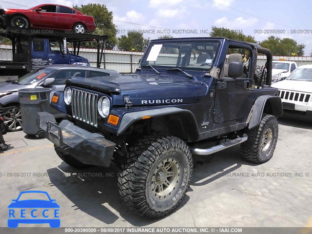 2004 Jeep Wrangler / Tj RUBICON 1J4FA69S04P775601 image 1