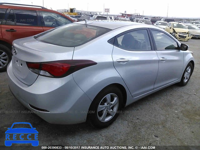 2014 Hyundai Elantra KMHDH4AE6EU150623 зображення 3