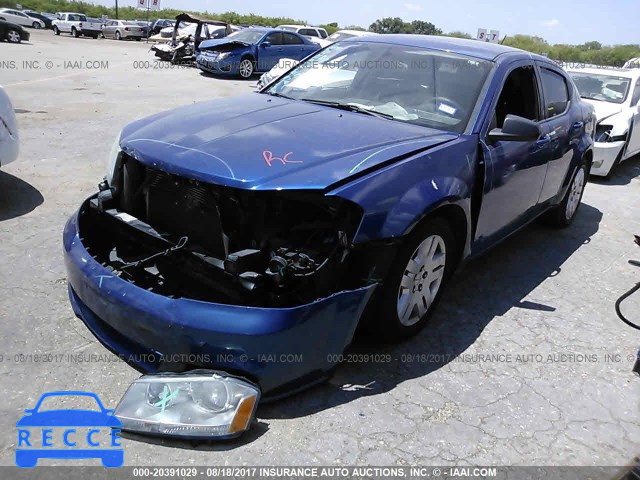 2014 Dodge Avenger SE 1C3CDZAB9EN110629 image 1