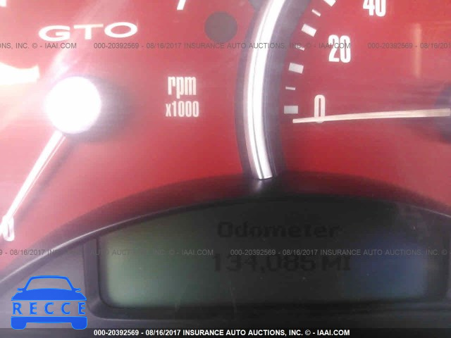 2004 PONTIAC GTO 6G2VX12G64L247682 image 6