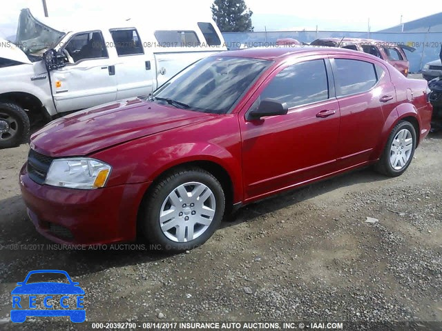 2012 Dodge Avenger 1C3CDZAG4CN269504 зображення 1