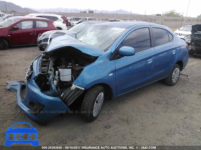 2017 MITSUBISHI MIRAGE G4 ES ML32F3FJ0HHF05077 image 1