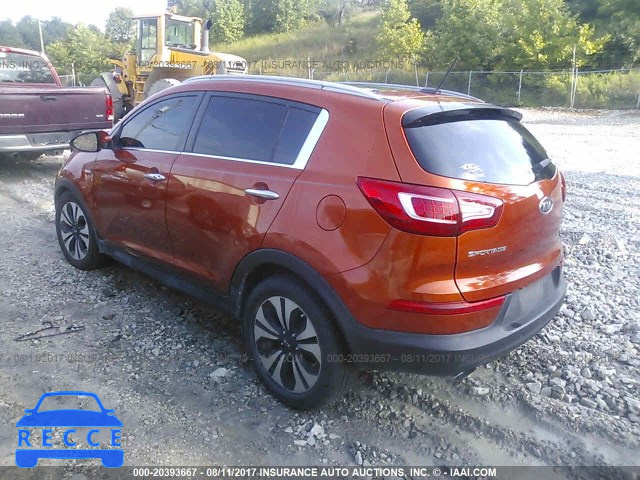 2011 KIA Sportage KNDPC3A67B7166827 image 2