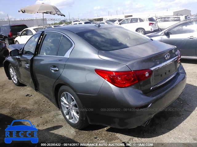 2015 Infiniti Q50 JN1BV7AP6FM343057 image 2