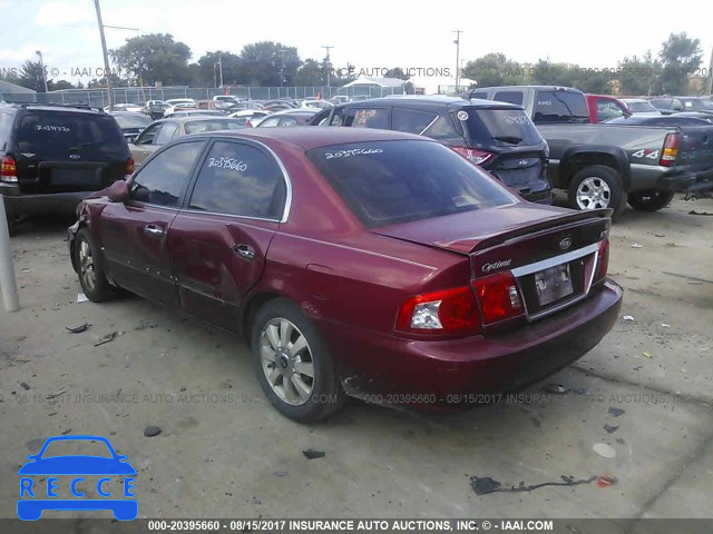 2004 KIA Optima KNAGD128445322769 image 2