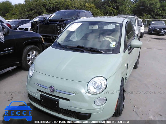 2012 Fiat 500 3C3CFFAR4CT228140 Bild 1