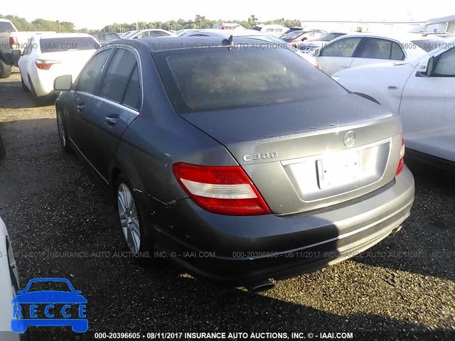 2009 Mercedes-benz C WDDGF54XX9R075918 image 2