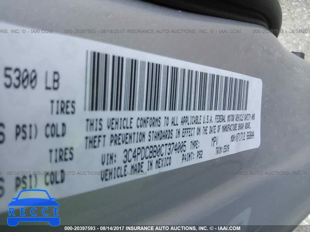 2012 Dodge JOURNEY SXT 3C4PDCBB0CT374005 image 8