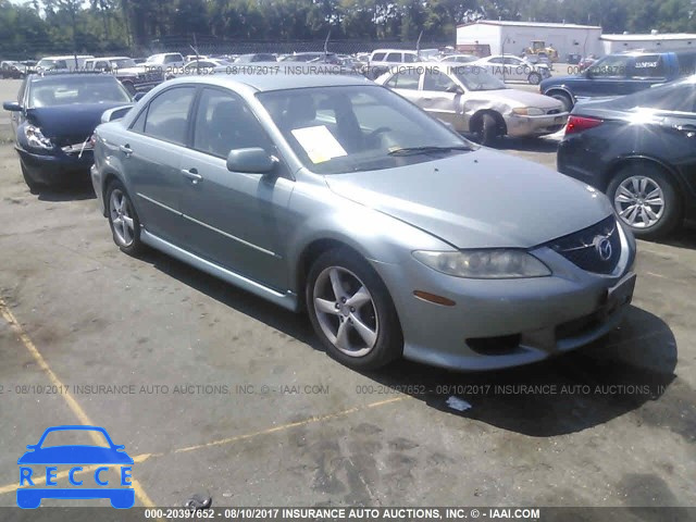 2004 MAZDA 6 S 1YVFP80D345N27041 зображення 0