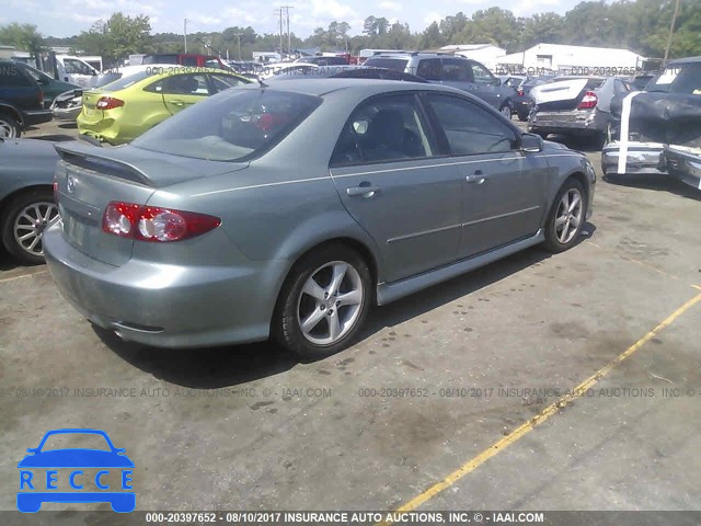 2004 MAZDA 6 S 1YVFP80D345N27041 image 3