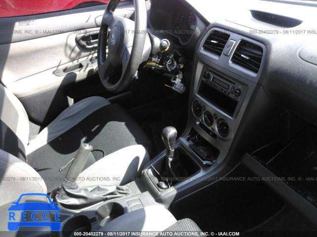 2006 Subaru Impreza 2.5I JF1GD67666G511380 зображення 4
