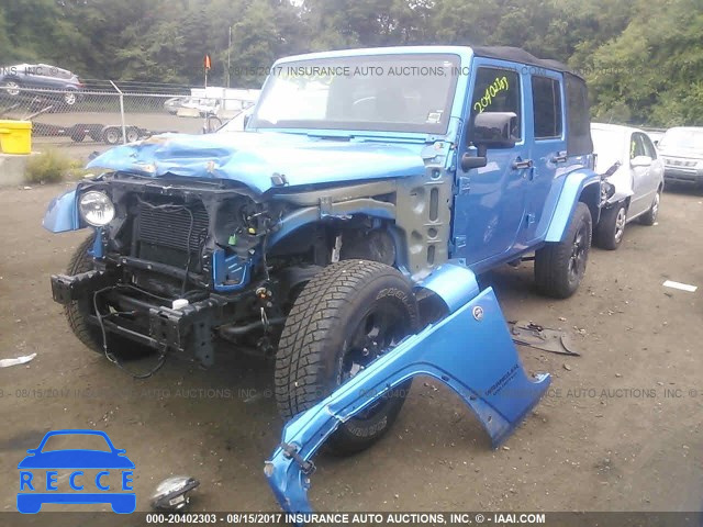 2015 Jeep Wrangler Unlimited SAHARA 1C4HJWEG5FL766807 зображення 1