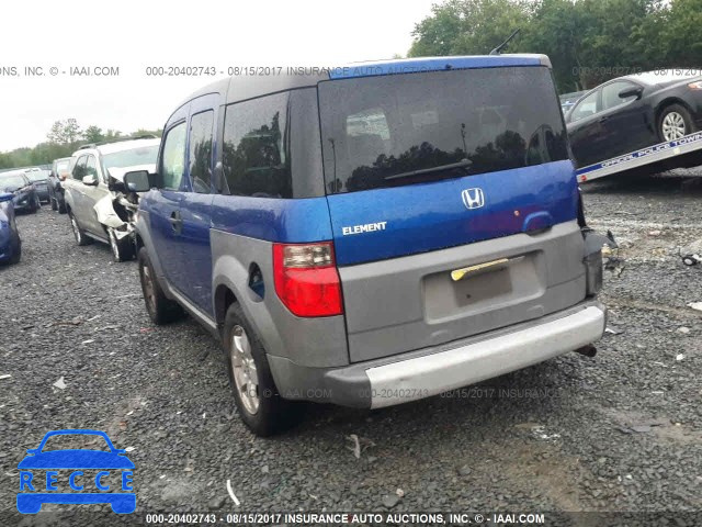 2004 Honda Element EX 5J6YH28554L009542 image 2