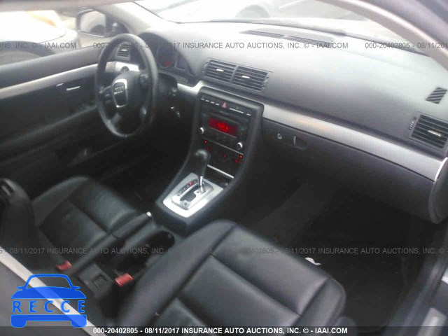 2008 Audi A4 WAUAF78E98A169125 зображення 4