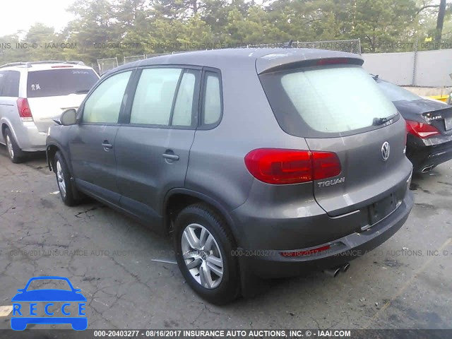 2014 Volkswagen Tiguan S/SE/SEL/R-LINE WVGBV3AX0EW563881 image 2