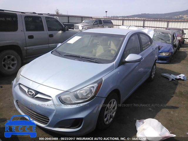 2014 Hyundai Accent KMHCT4AE0EU711859 image 1