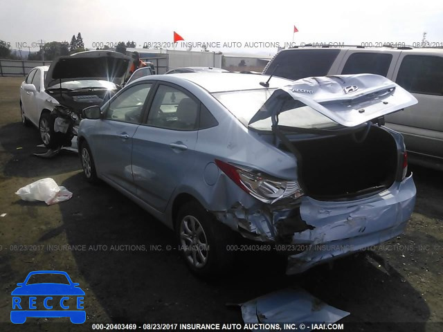 2014 Hyundai Accent KMHCT4AE0EU711859 image 2