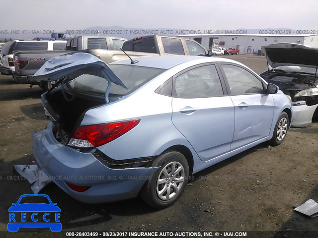 2014 Hyundai Accent KMHCT4AE0EU711859 image 3