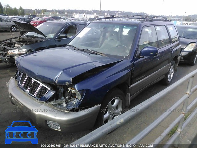 2002 Subaru Forester S JF1SF65592H748741 image 1